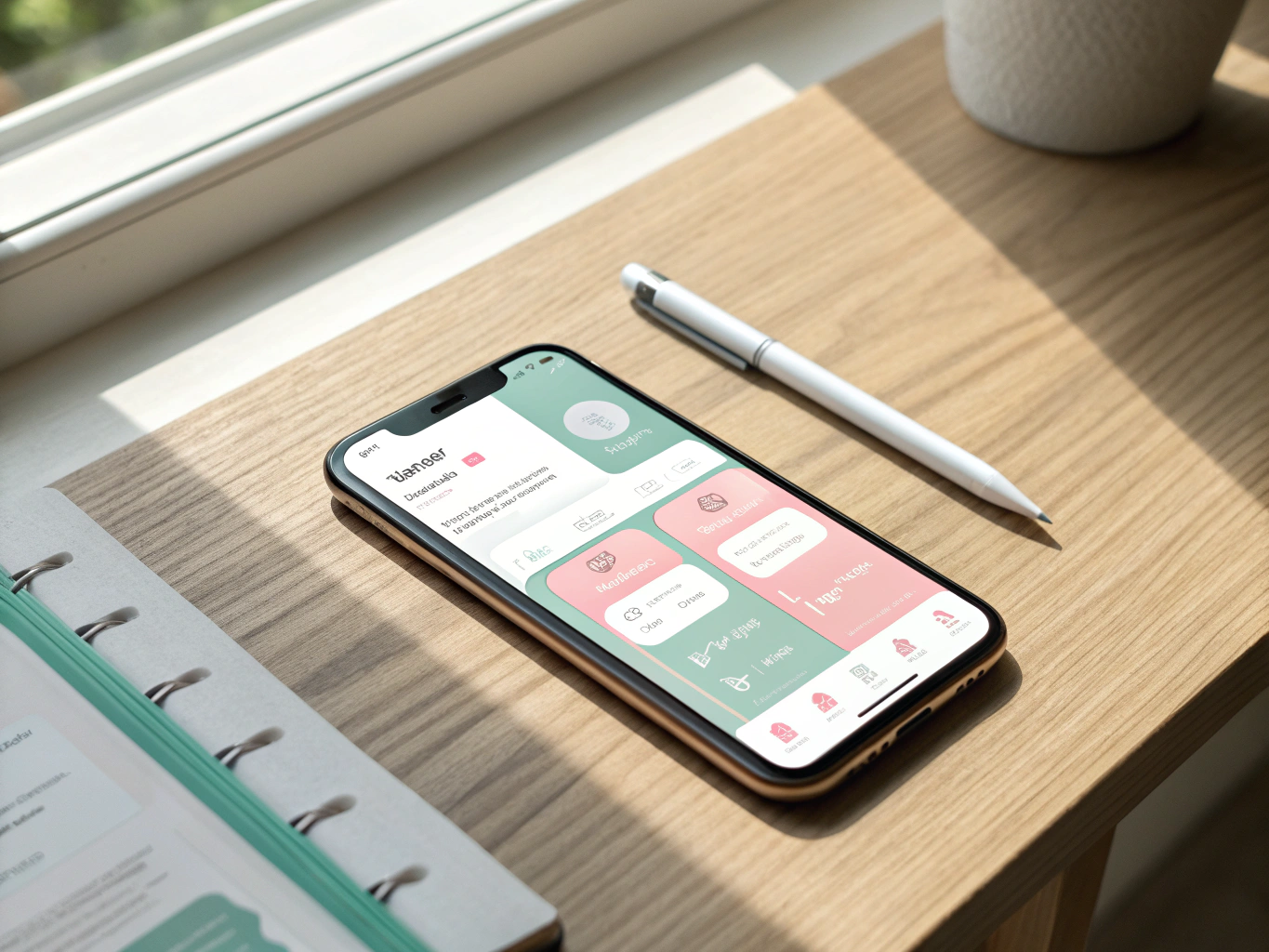 Interface showing local AI processing on a secure device