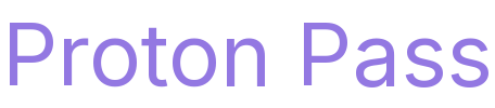 Proton Pass